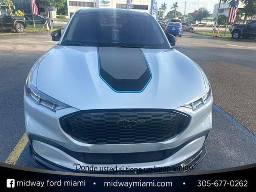 SPACE WHITE METALLIC 2023 Ford Mustang Mach-E PREMIUM