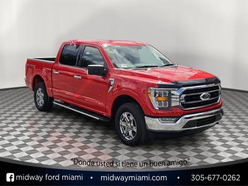 RACE RED 2022 Ford F-150 XLT