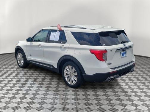 STAR WHITE MET TRI-COAT 2023 Ford Explorer KING RANCH