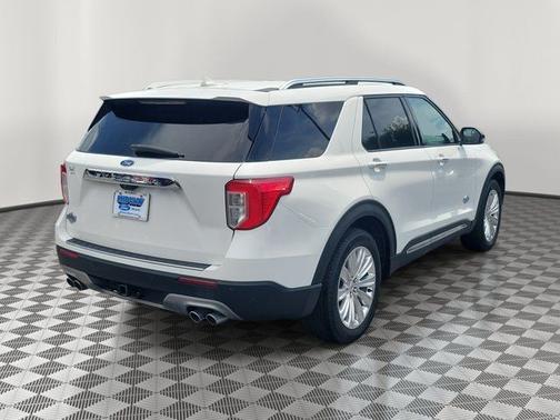 STAR WHITE MET TRI-COAT 2023 Ford Explorer KING RANCH