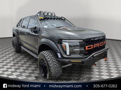 AGATE BLACK METALLIC 2024 Ford F-150 RAPTOR