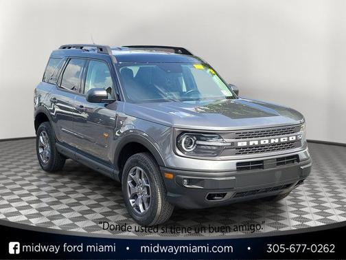 CARBONIZED GRAY METALLIC 2023 Ford Bronco Sport BADLANDS