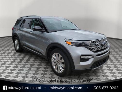 ICONIC SILVER METALLIC 2022 Ford Explorer LIMITED