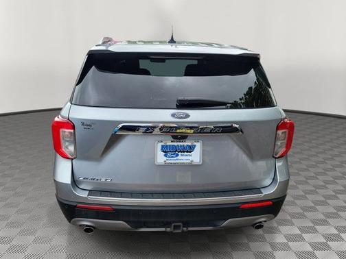 ICONIC SILVER METALLIC 2022 Ford Explorer LIMITED