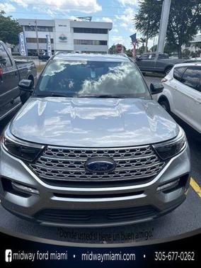 ICONIC SILVER METALLIC 2022 Ford Explorer LIMITED
