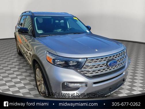 ICONIC SILVER METALLIC 2022 Ford Explorer LIMITED