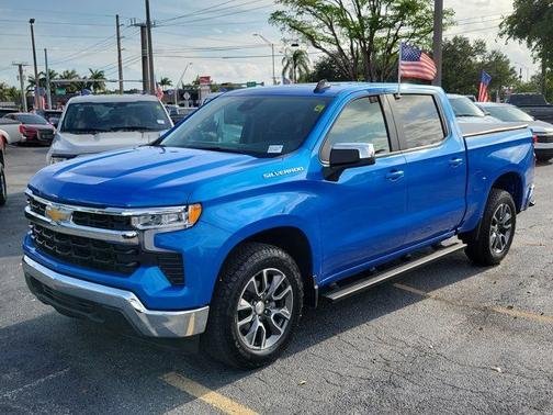Rip Tide Blue 2025 Chevrolet Silverado 1500 LT