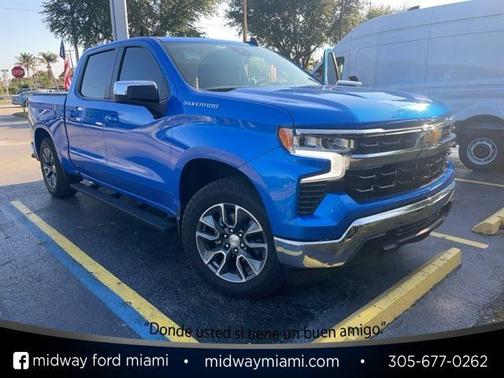 Rip Tide Blue 2025 Chevrolet Silverado 1500 LT