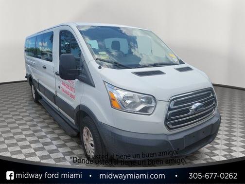 OXFORD WHITE 2018 Ford Transit-350 XLT