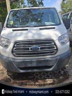 OXFORD WHITE 2018 Ford Transit-350 XLT