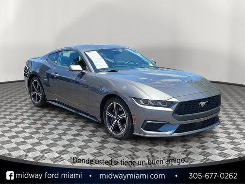 CARBONIZED GRAY METALLIC 2024 Ford Mustang ECOBOOST PREMIUM