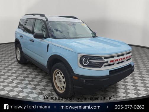 ROBIN'S EGG BLUE 2023 Ford Bronco Sport HERITAGE