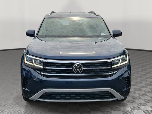 Tourmaline Blue Metallic 2022 Volkswagen Atlas 3.6 SEL