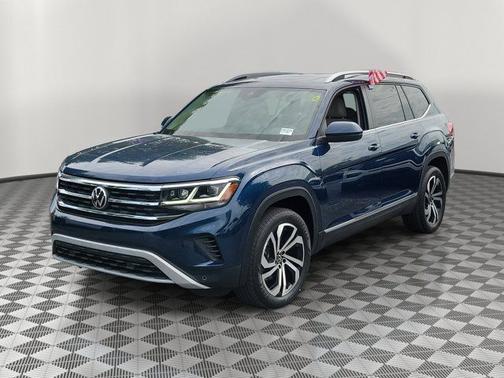 Tourmaline Blue Metallic 2022 Volkswagen Atlas 3.6 SEL