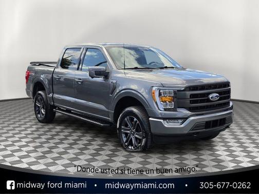 CARBONIZED GRAY METALLIC 2023 Ford F-150 LARIAT