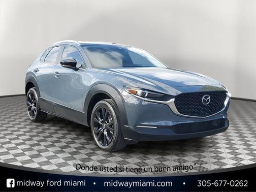 POLYMETAL GRAY METALLIC 2023 Mazda CX-30 2.5 S CARBON EDITION