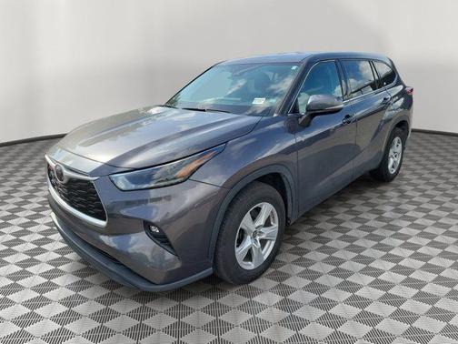 Magnetic Gray Metallic 2021 Toyota Highlander LE