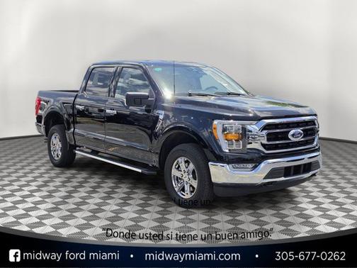 AGATE BLACK METALLIC 2023 Ford F-150 XLT