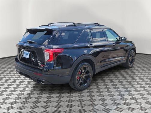 AGATE BLACK METALLIC 2023 Ford Explorer ST