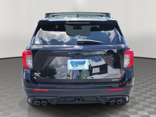 AGATE BLACK METALLIC 2023 Ford Explorer ST