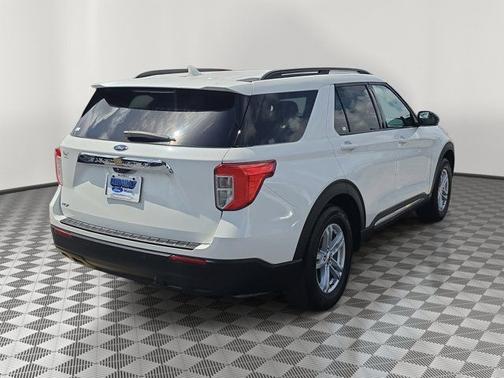 STAR WHITE MET TRI-COAT 2024 Ford Explorer XLT