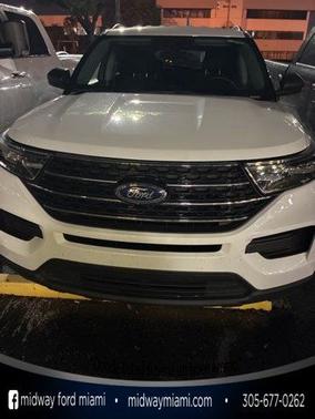 STAR WHITE MET TRI-COAT 2024 Ford Explorer XLT