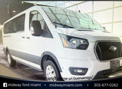 OXFORD WHITE 2023 Ford Transit-350 XLT