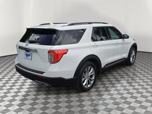 STAR WHITE MET TRI-COAT 2023 Ford Explorer XLT