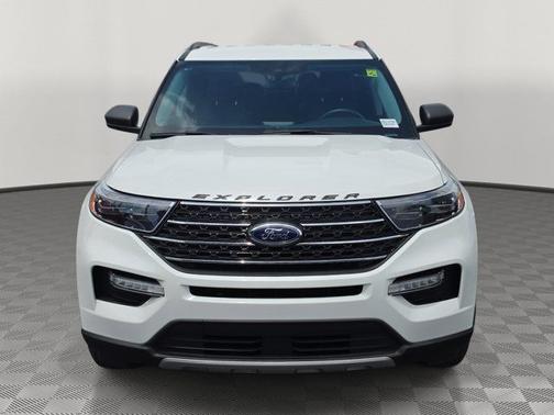 STAR WHITE MET TRI-COAT 2023 Ford Explorer XLT
