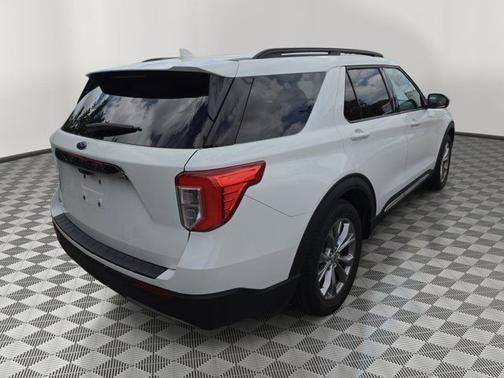 STAR WHITE MET TRI-COAT 2023 Ford Explorer XLT