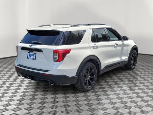 STAR WHITE MET TRI-COAT 2023 Ford Explorer ST-LINE