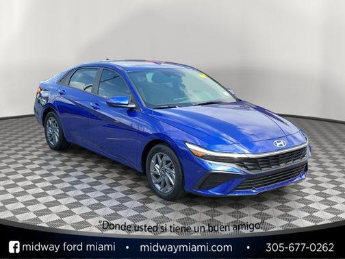 Intense Blue 2024 Hyundai ELANTRA SEL