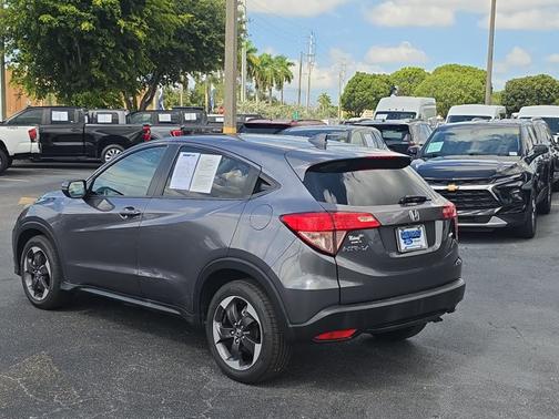 Modern Steel Metallic 2018 Honda HR-V EX