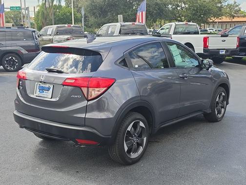 Modern Steel Metallic 2018 Honda HR-V EX