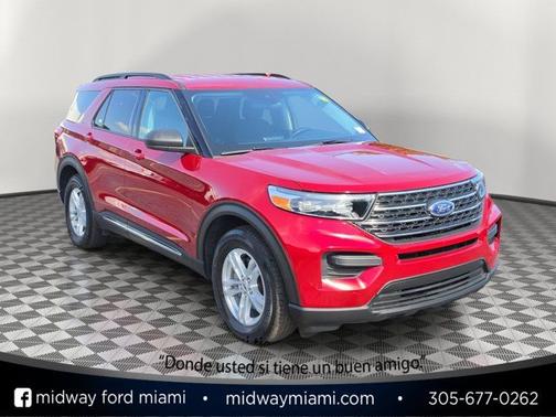 RAPID RED MET TINTED CC 2024 Ford Explorer XLT
