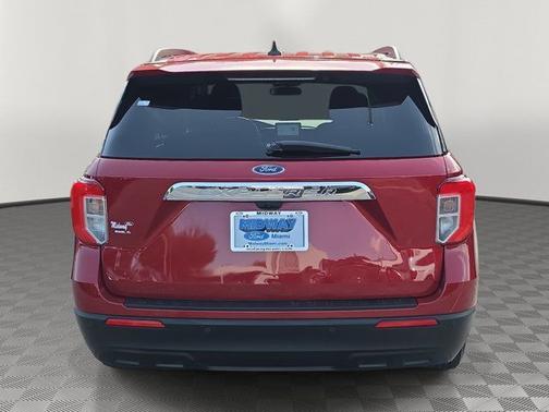 RAPID RED MET TINTED CC 2024 Ford Explorer XLT