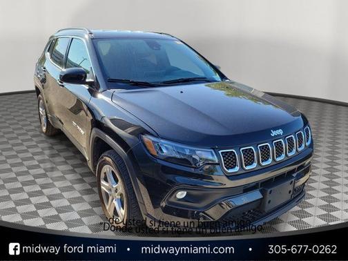 Diamond Black 2024 Jeep Compass LATITUDE