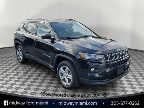Diamond Black 2024 Jeep Compass LATITUDE