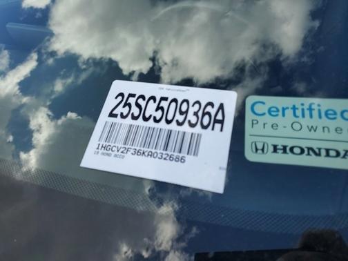 2019 Honda Accord SPORT 2.0T