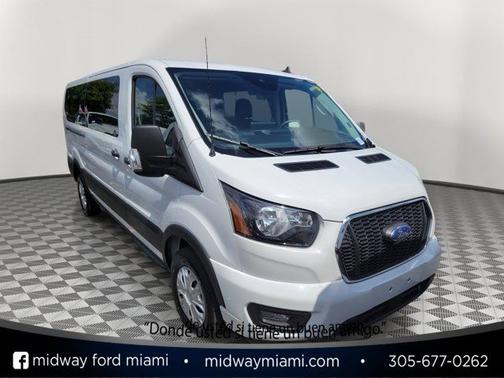OXFORD WHITE 2023 Ford Transit-350 XLT