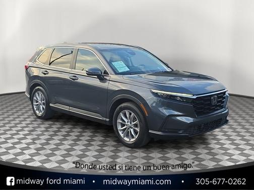 Gray 2025 Honda CR-V EX-L