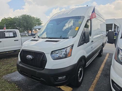 OXFORD WHITE 2024 Ford Transit-250 148 WB HIGH ROOF EXTENDED CARGO