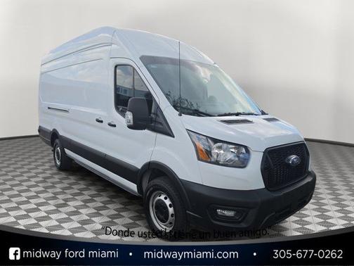 OXFORD WHITE 2024 Ford Transit-250 148 WB HIGH ROOF EXTENDED CARGO