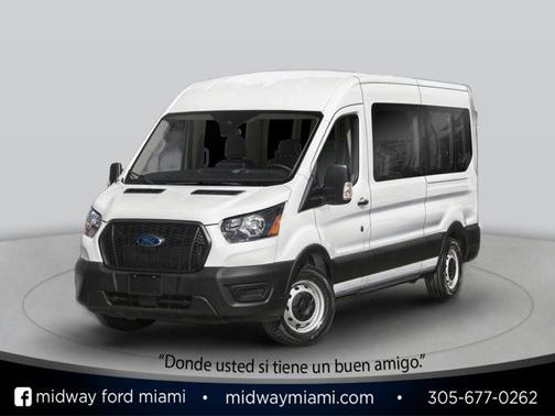 OXFORD WHITE 2024 Ford Transit-350 XLT