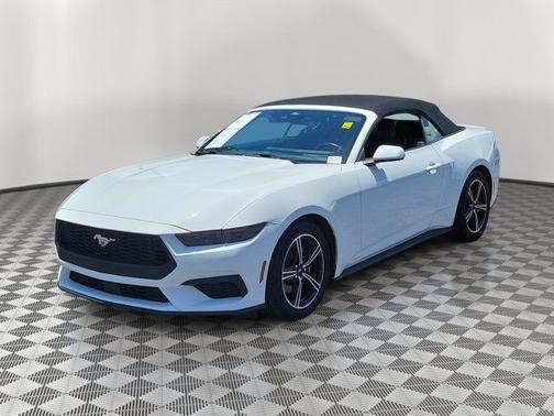 OXFORD WHITE 2025 Ford Mustang ECOBOOST PREMIUM