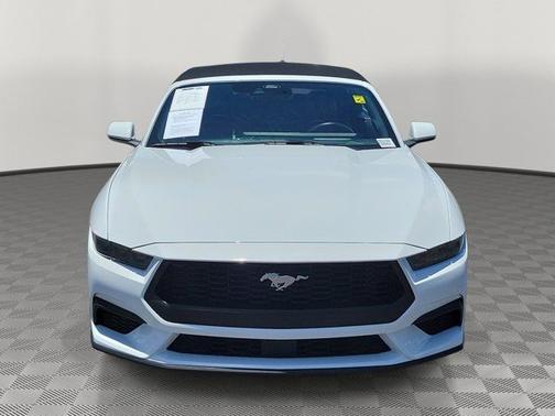 OXFORD WHITE 2025 Ford Mustang ECOBOOST PREMIUM