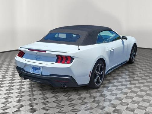 OXFORD WHITE 2025 Ford Mustang ECOBOOST PREMIUM