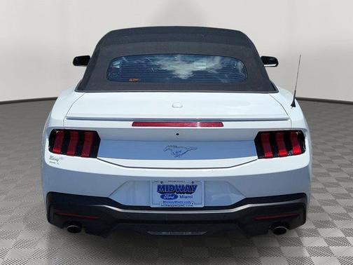 OXFORD WHITE 2025 Ford Mustang ECOBOOST PREMIUM