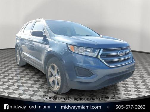 BLUE METALLIC 2018 Ford Edge SE