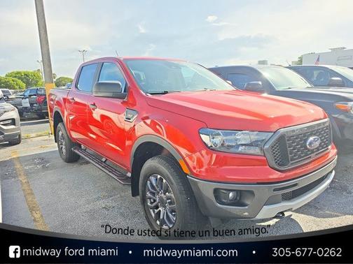 HOT PEPPER RED 2022 Ford Ranger XLT